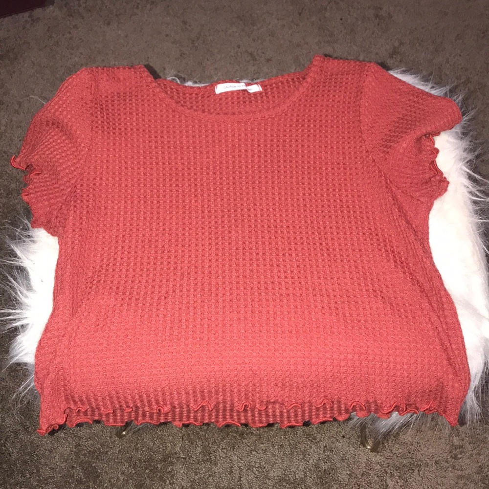 Burnt orange t shirt
